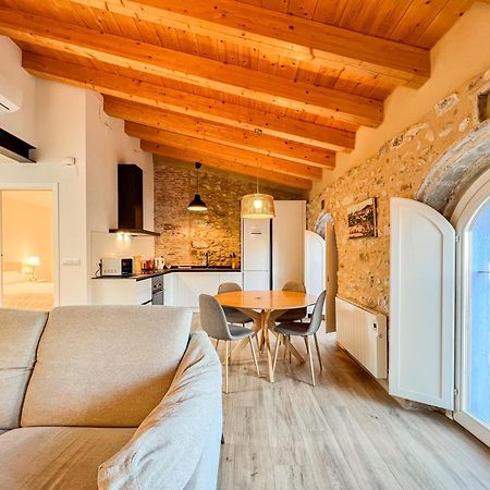 Ganganell Atic Apartamento Con Terraza En Бесалу Экстерьер фото